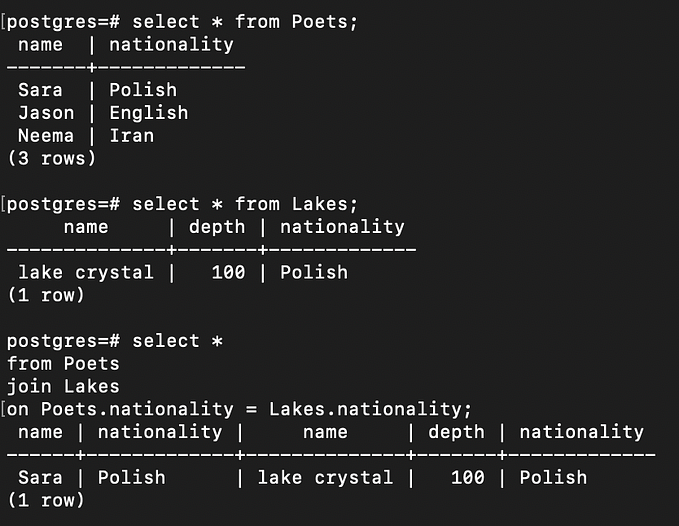 Tokenization In NLP / PSQL / Merging data