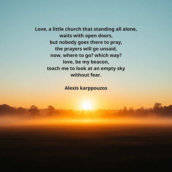 WE ARE MADE OF HEAVEN — ALEXIS KARPOUZOS