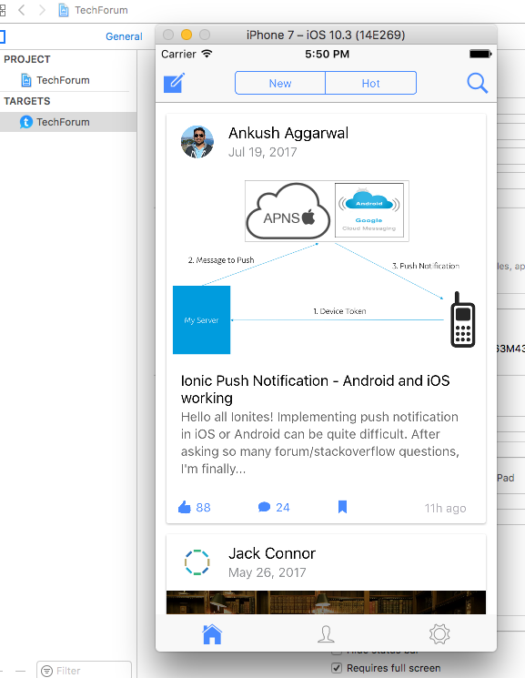 Deploy an Ionic App on iOS Devices