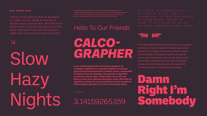 Pick better fonts 🔤