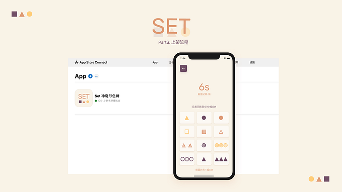 【iOS】#27 Set(神奇形色牌) Part3: 上架流程