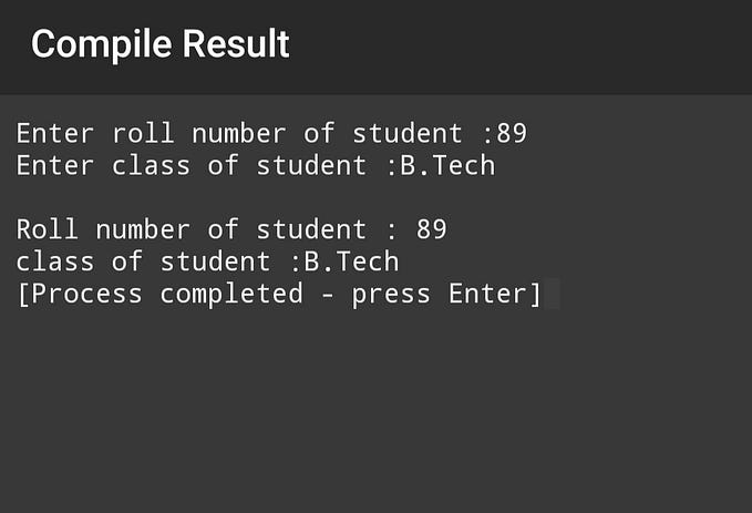 C : Program for creating structure and accept structure members using structure pointer