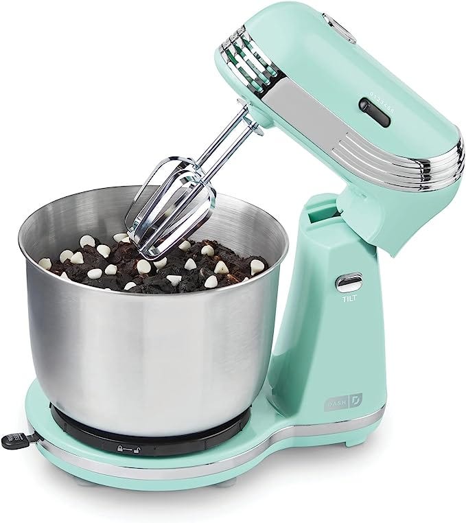 Dash Stand Mixer (Electric Mixer for Everyday Use) 6 Speed Stand Mixer