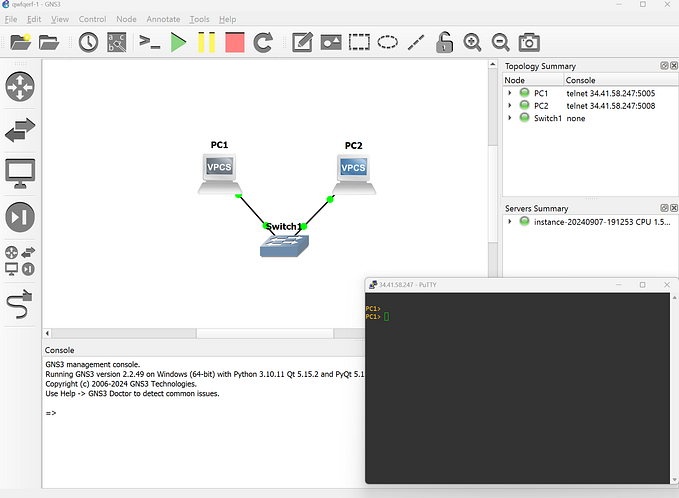 GNS3 Network Simulator on Google Cloud Platform (GCP) in 10 Minutes