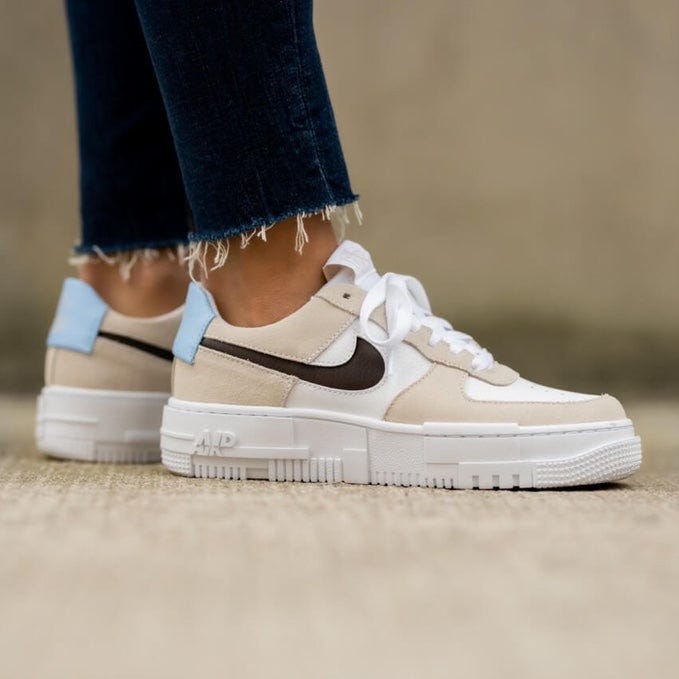 zalando air force 1 pixel desert sand