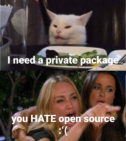Recipe for a Private Flutter Package