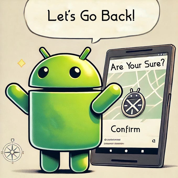 Implementing Soft Navigation Requests in Jetpack Compose Navigation — Part 2 : The Back Press