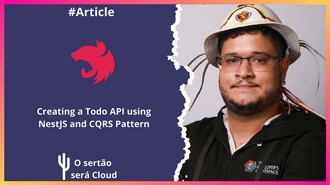 Creating a Todo API using NestJS and CQRS Pattern