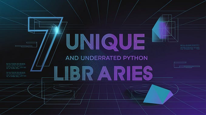 7 Python Libraries That Surprised Me and Boosted My Productivity