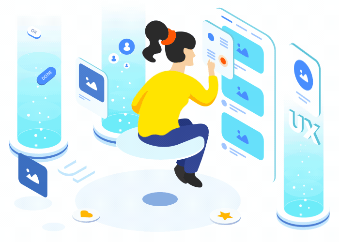 UX and UI Design Concept 