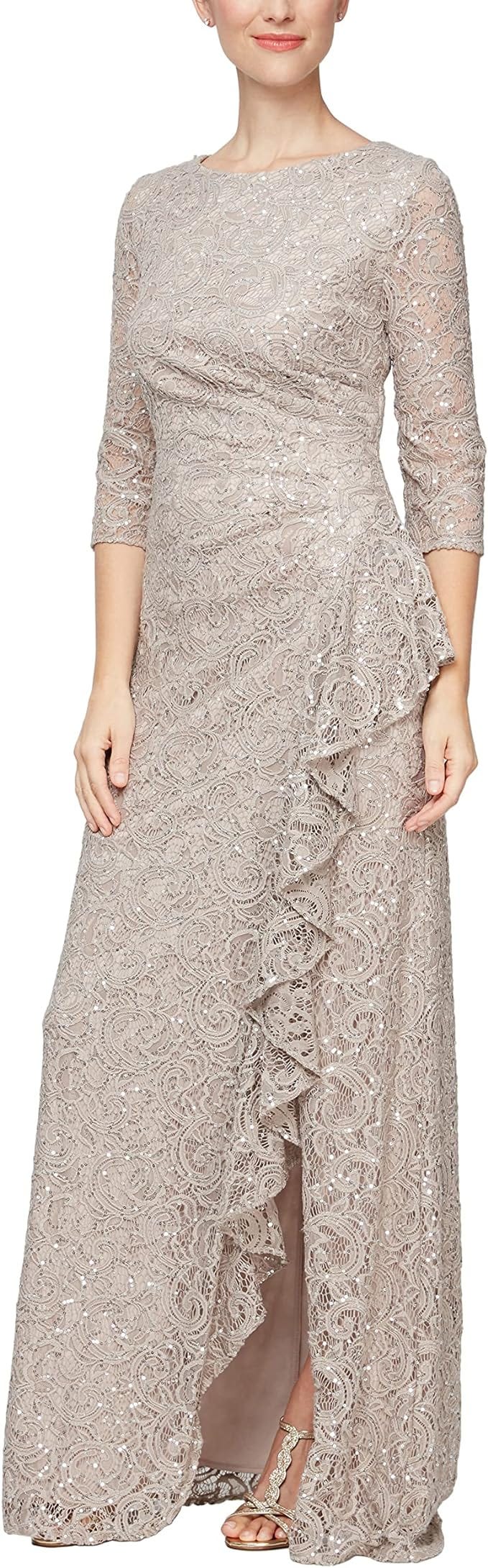 **Portia and Scarlett's Enchanting Ruffle Dress: Elegance Personified**