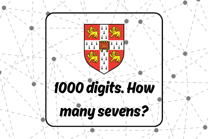A Classic Cambridge University Number Problem