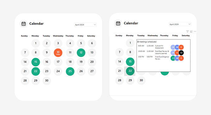 How to Build a Dynamic Calendar Visual in Power BI