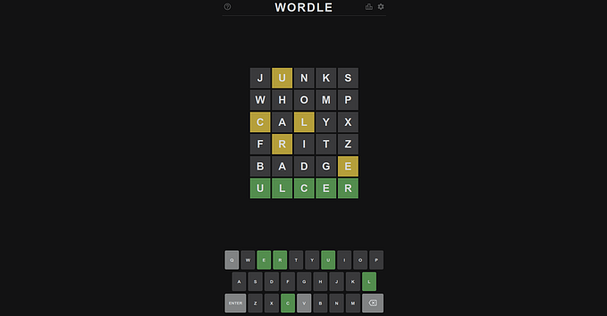 How to solve every(most of the time) wordle problem