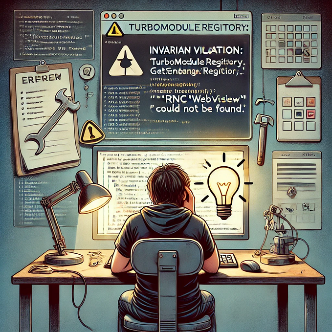 How to Fix the “Invariant Violation: TurboModuleRegistry.getEnforcing(…):