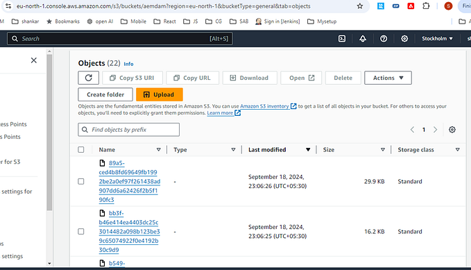 AEM : Configure AWS S3 datastore