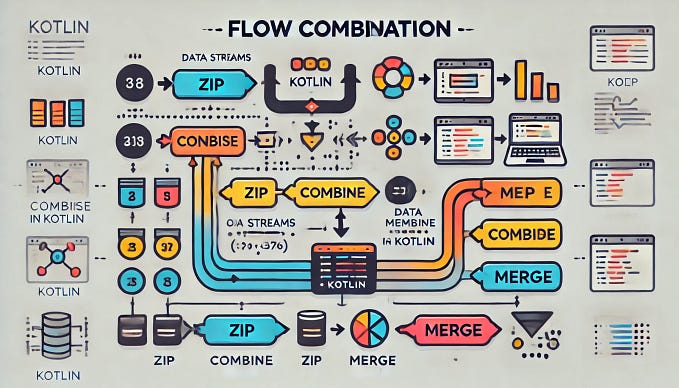 Mastering Kotlin Flows — Part 6: Combining Flows Efficiently