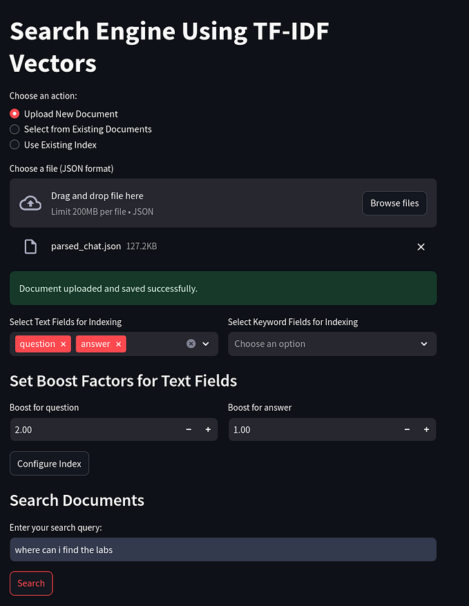 Creating a Local Search Engine with TF-IDF and Cosine Similarity: A Hands-On Guide.
