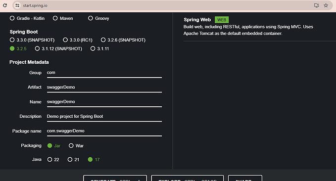 Spring Boot Swagger OpenAPI