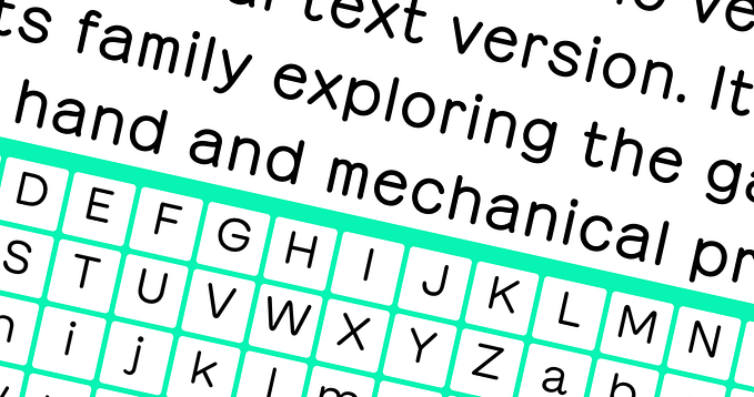 Screenshots of type specimens, featuring Panchinko and GT Maru.