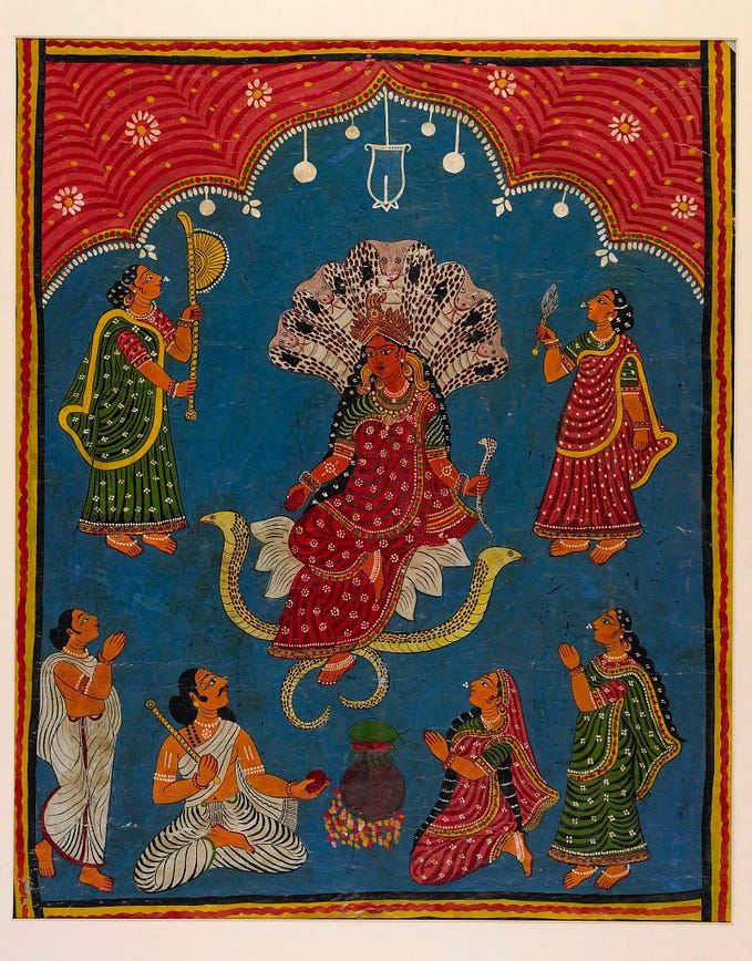 Goddess Mānasa