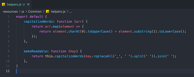 How to use global helper functions in Laravel + Vue 3 (Composition API) + Inertia.js setup