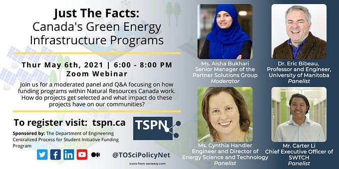 TSPN Just the Facts: NRCan Green Energy Infrastructure