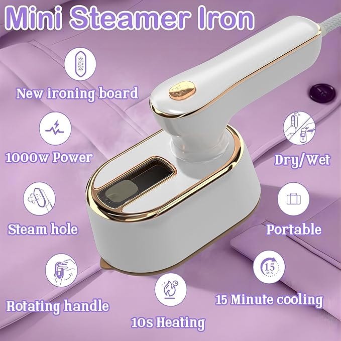 Wrinkle-Free on the Go? This Travel Steamer Is a Game-Changer!”