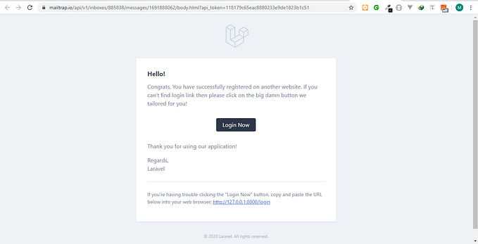 How to Create and Display Application Notification in Laravel 7