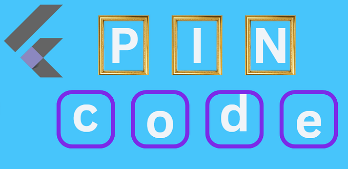 Flutter. How to PIN code