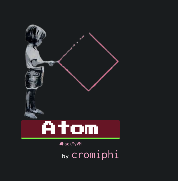 Atom — HackMyVM. level: easy OS: linux | by Kism3t | Medium