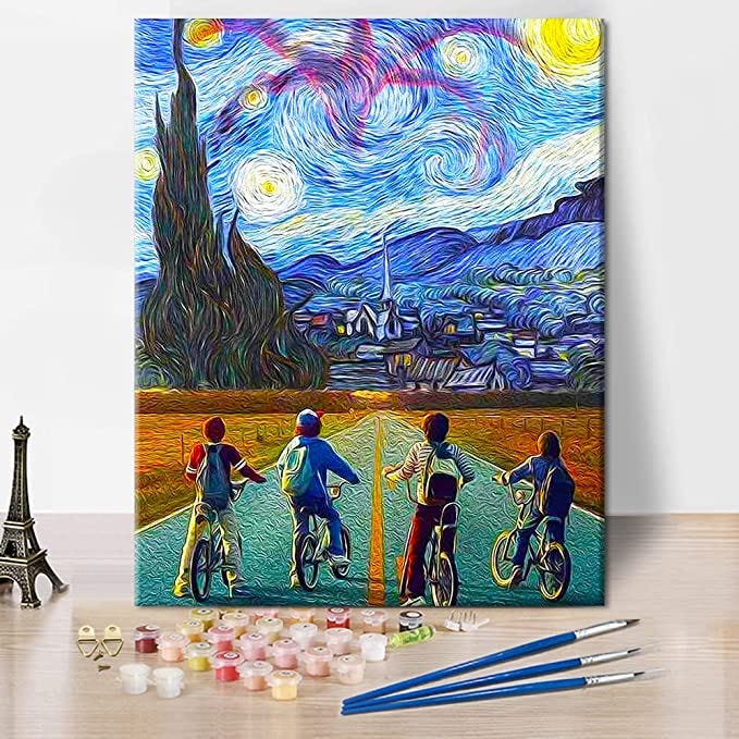 Discover the Timeless Charm of Painting-by-Numbers Kits