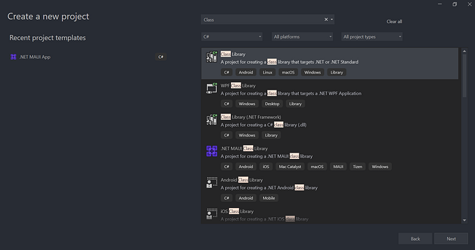 Create a Class Library in Visual Studio 2022