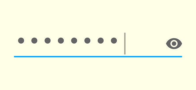 The UX of Password fields