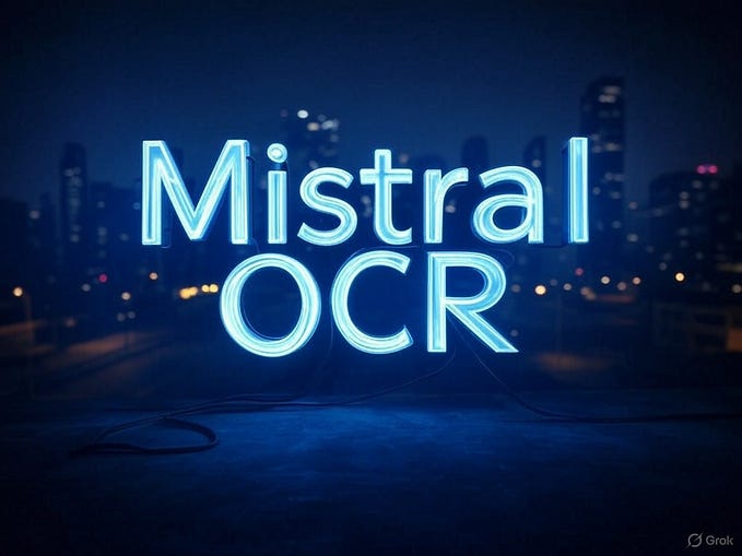Powerful PDF Parsing — Mistral OCR