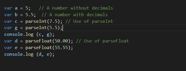Re Introduction to JavaScript