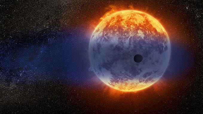 JWST catches star vaporizing the hottest rocky exoplanets