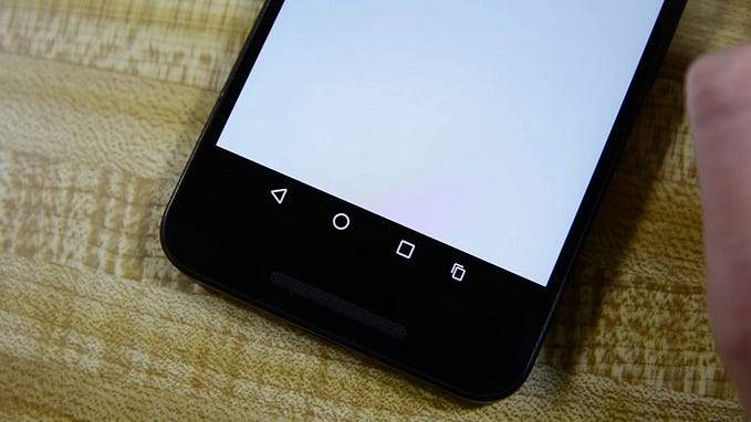 How to hide navigation bar in React Native Projects using Expo