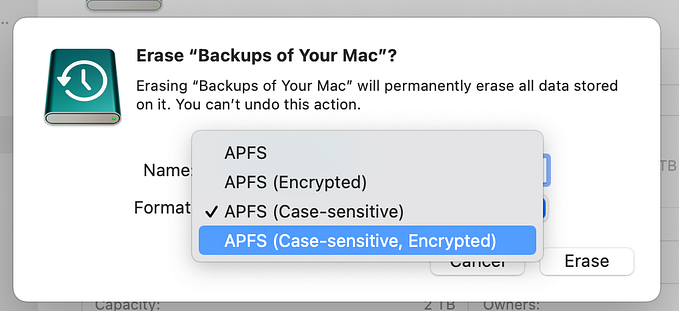 A guide to managing your Time Machine backup disk