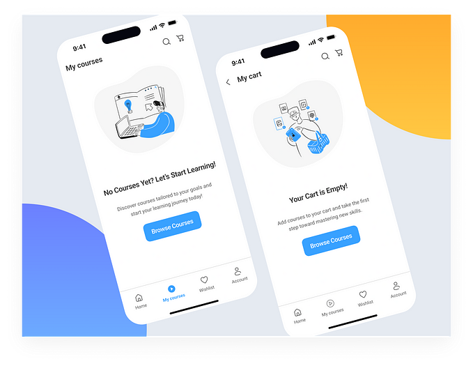Designing Engaging Empty States for an Educational Platform
