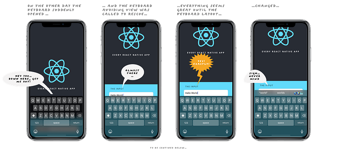 The hidden Text Input of React Native apps