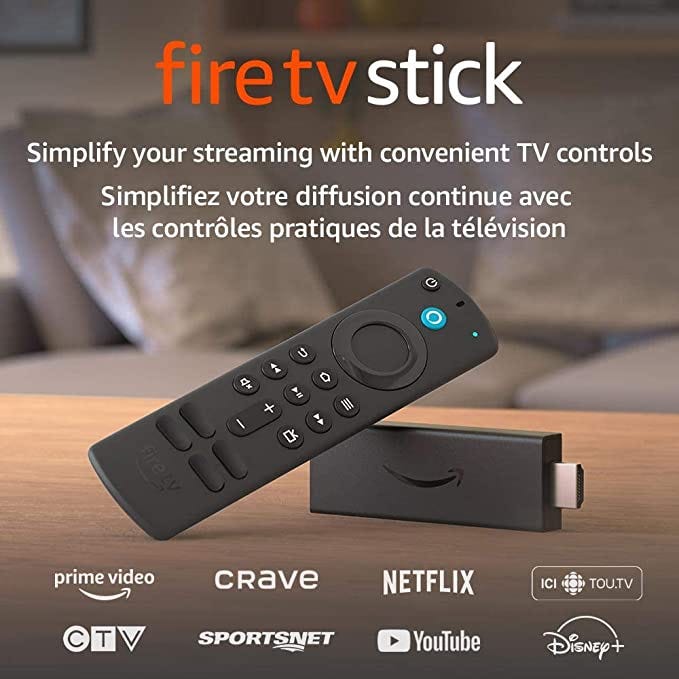 Fire Stick 4K streaming device - Includes Alexa voice