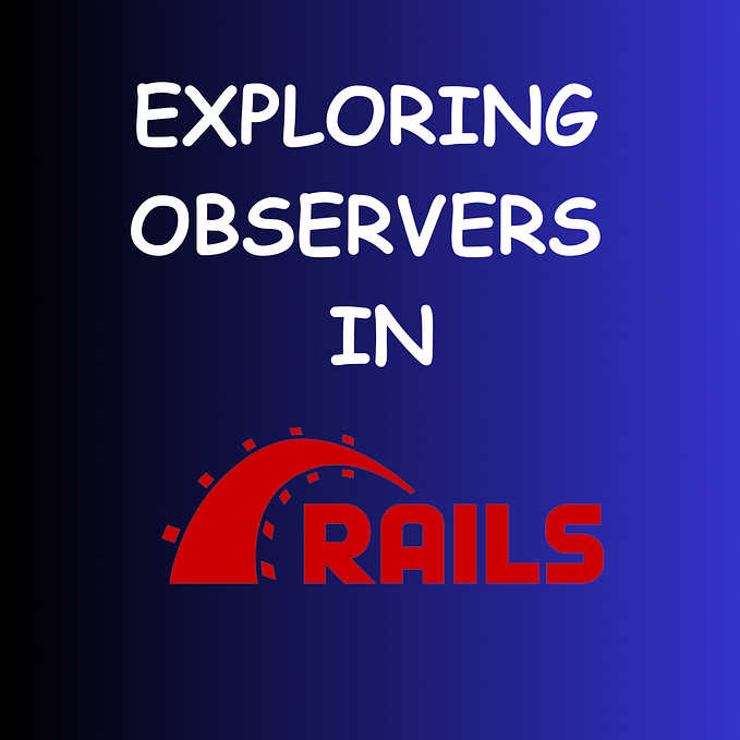 Exploring Ruby on Rails Observers: Implementing Cross-Cutting Concerns