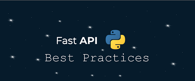 Image about best practices with fastapi