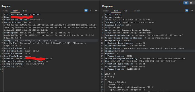 How I uncover an IDOR led to access Private CV