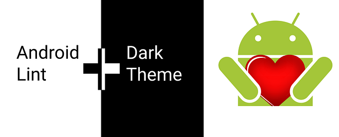 Making Android Lint Theme Aware