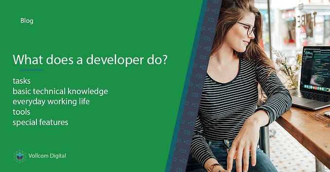 What does a… developer do?