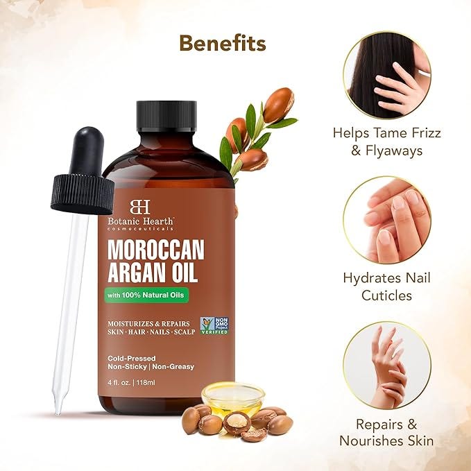 Discover the Benefits of Botanic Hearth Argan Hair Oil |moroccan argan oil