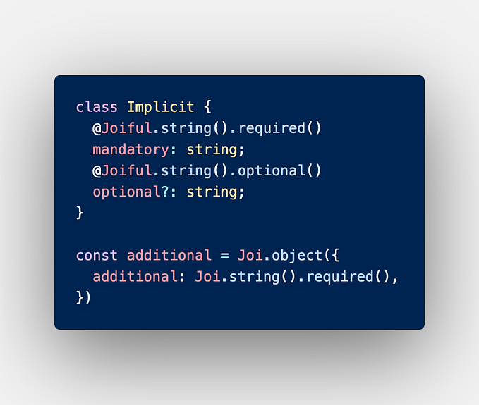 Easy validation with Nest.js and Joi