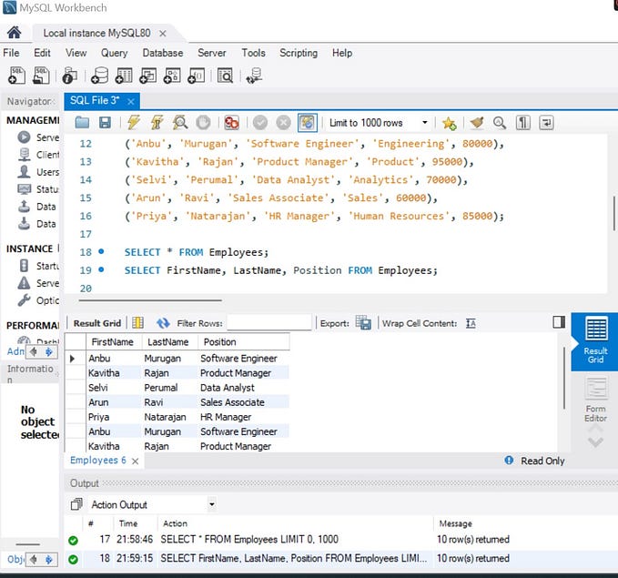 How to Create a Database, Table, and Perform Basic SQL Queries in MySQL